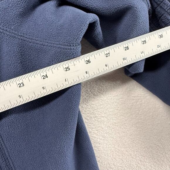 LL Bean Jacket Women's 2X Plus Blue Zip Mountain Classic Windproof Fleece Preppy - Picture 5 of 10